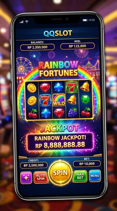 Cuplikan layar menu unduhan qqslot untuk perangkat Android